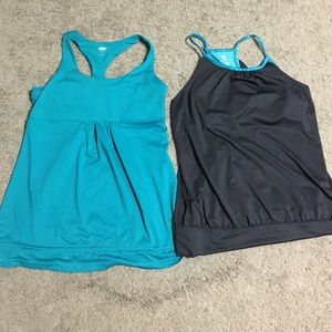 Two Old Navy Active tops