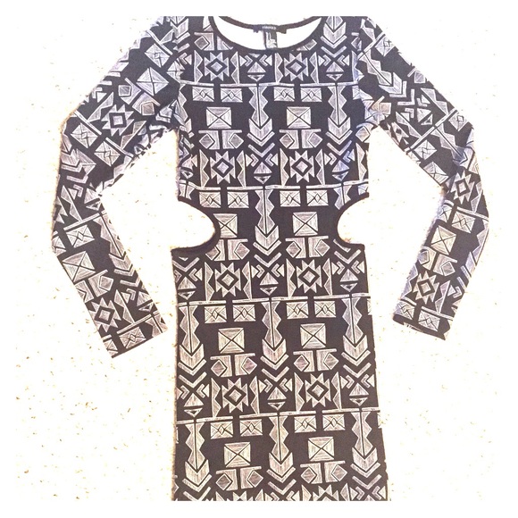 Cut out sides dress