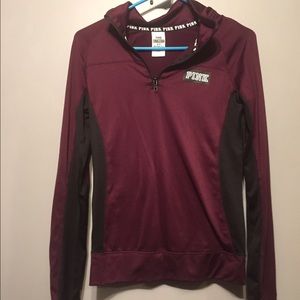Victoria's Secret pink half zip