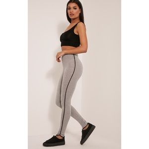 Brand new grey contrast leggings