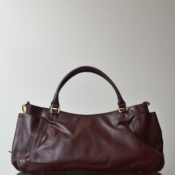 WSF Pebble Leather Satchel