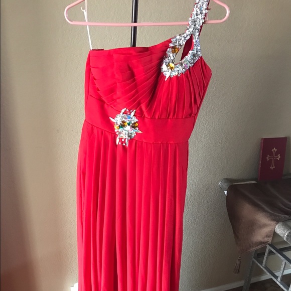 Red dress