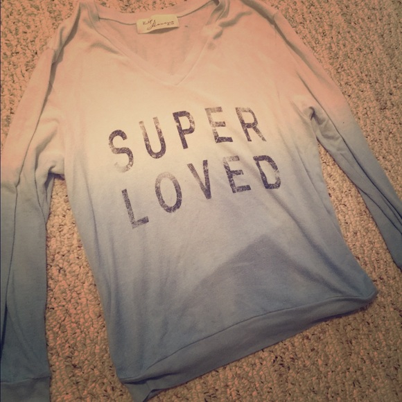 Long sleeve super super soft shirt