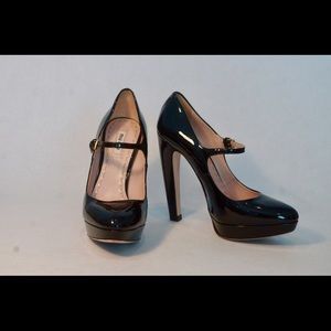 Miu Miu authentic Mary Jane patent leather heels