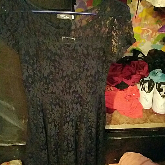 Black cocktail dress medium
