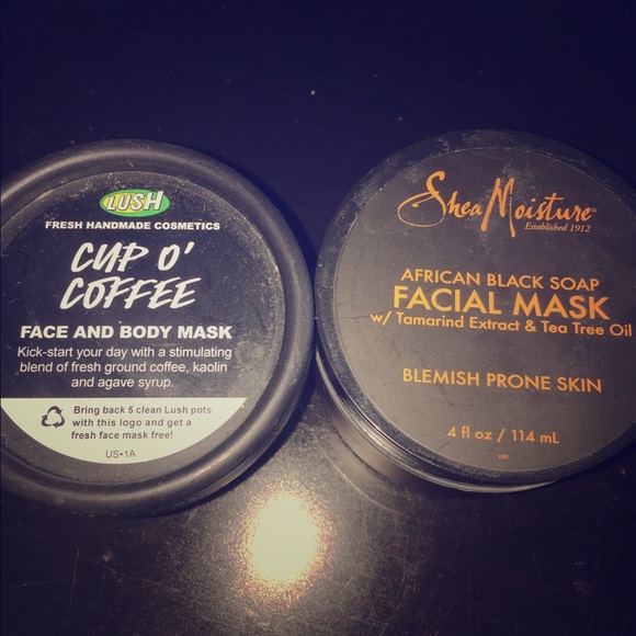CupOCoffee Mask & African Soap Face Mask