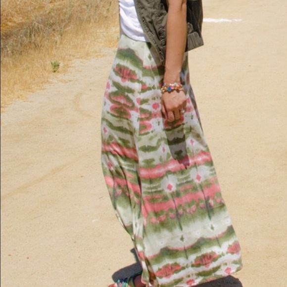 Lily rose maxi skirt