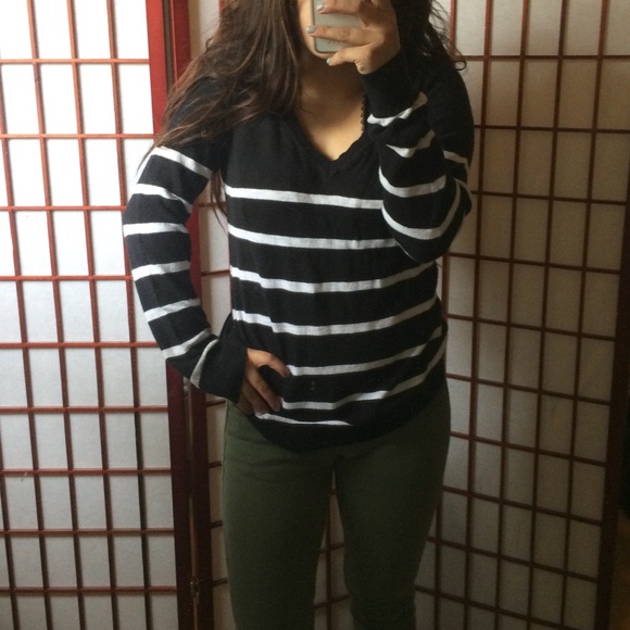 Striped fall sweater ☕️