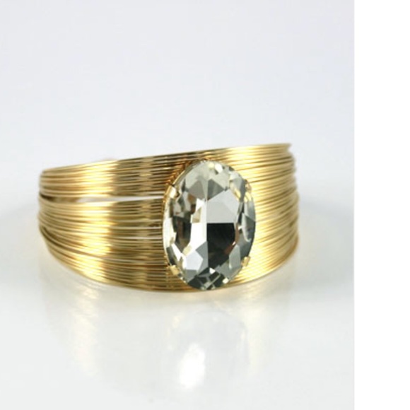 Sale! Crystal Cuff Bangle Bracelet NEW