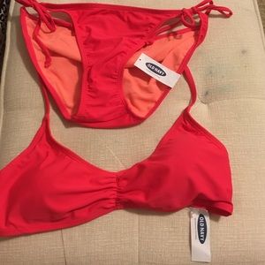 Two piece bathing suit