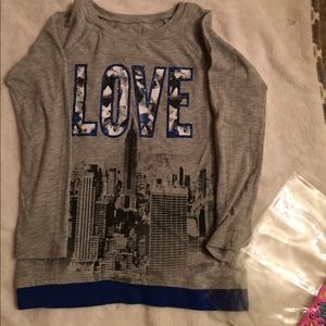 Justice shirt and justice pencil or makeup pouch!!