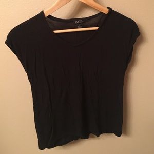 Black Crop Top