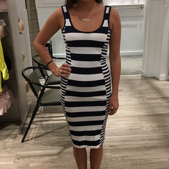 French Connection tea length tank dress