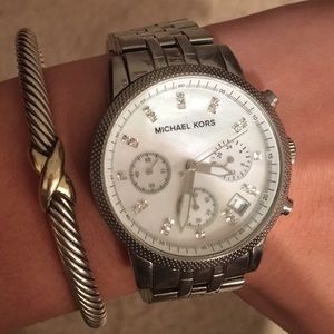 Michael Kors Mother of Pearl watch