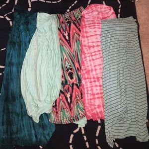 Maxi skirts