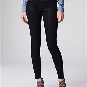 black size 24 brooke legging jean from lucky brand