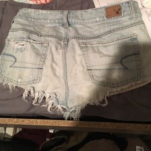 American eagle mid rise shorts
