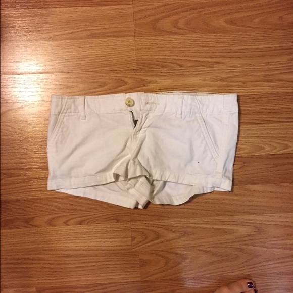 White Hollister Shorts