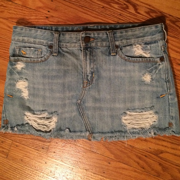 Abercrombie jean skirt