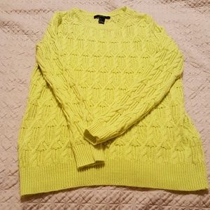 FOREVER 21 Cable Knit Sweater
