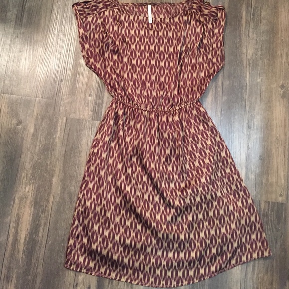 Francesca's Collections | Dresses | Francescas Hello Miss Brown And Tan Dress
