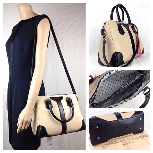 🌟SALE🌟 NWT- Charles Jourdan Paris Wonder Satchel - Picture 2 of 4