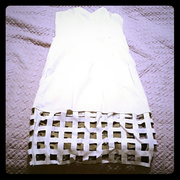NWT JAIDE Boutique White Dress