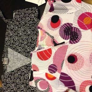 Scrub tops (2)