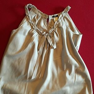 SILVER JCREW Top Size 6