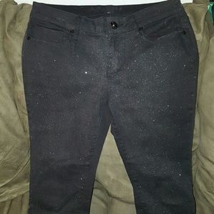 Bullhead Black Glitter Sparkle Jegging