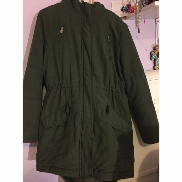 American Eagle Olive Green Winter Jacket