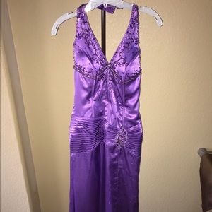 Purple dress