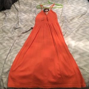 Great condition, orange sun dress