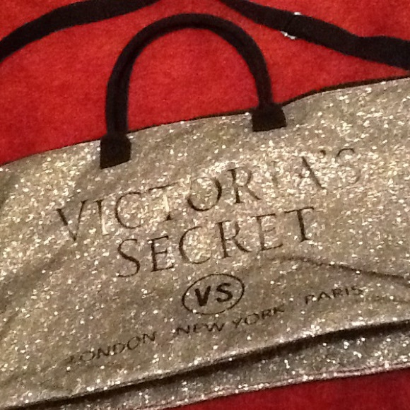 Glitter Victoria's Secret bag