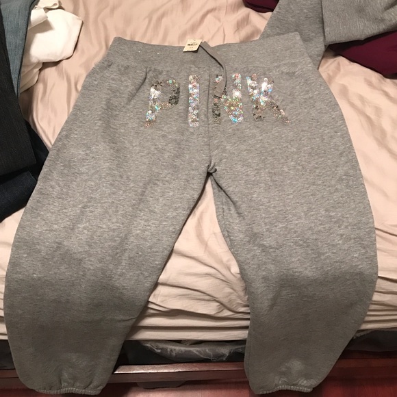 Pink joggers