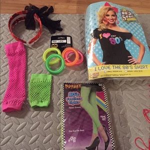 80's Halloween costume and accessories