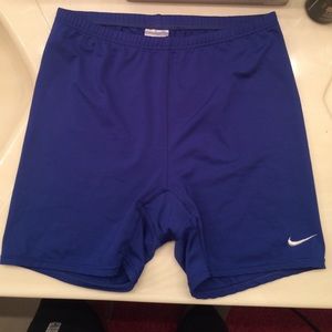 Navy blue Nike spandex