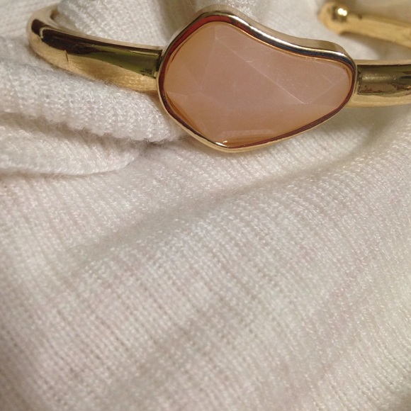 Peach Gemstone Bracelet