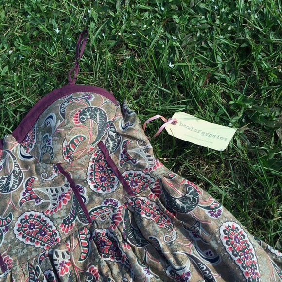 Cute Paisley Print Dress