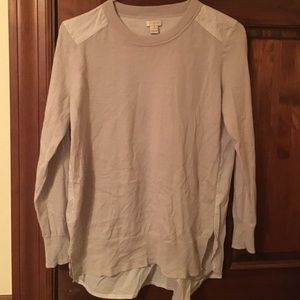 J crew 3/4 sleeve sweater