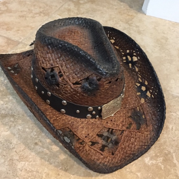 Brown and black Cowboy hat!