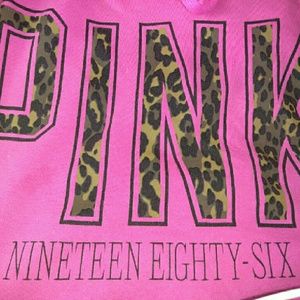 VS pink hoodie