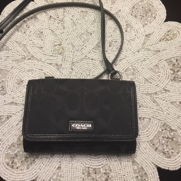Coach cross body purse