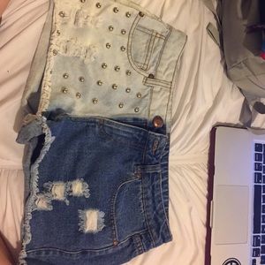 Denim shirts with studs- Size 5