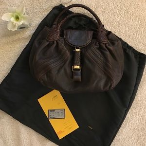 💯% authentic Fendi small spy bag