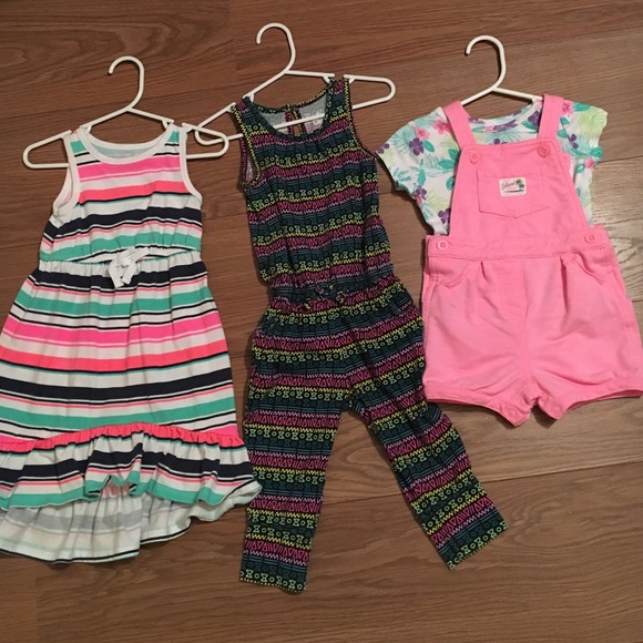 3 baby girl outfits 18M