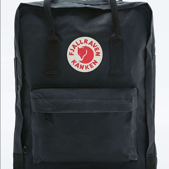 Fjallraven black backpack