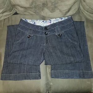 Dark Wash Wide Leg Trouser Jean