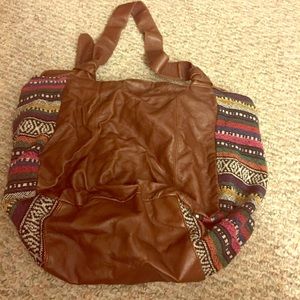 Cool brown and Aztec purse!
