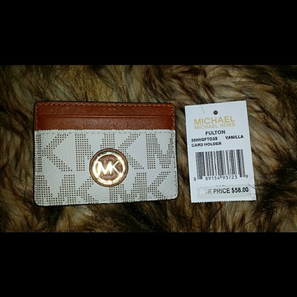 Michael Kors - vanilla card holder